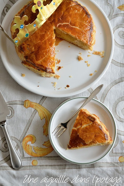 Galette des Rois à la crème d'amandes ou Pithiviers