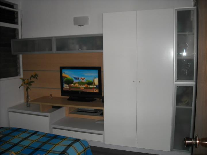 Fabricación y Diseño de Centros de Entretenimiento. Muebles Modulares P