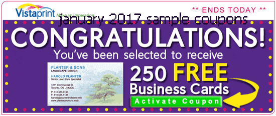Vistaprint coupon codes 2018