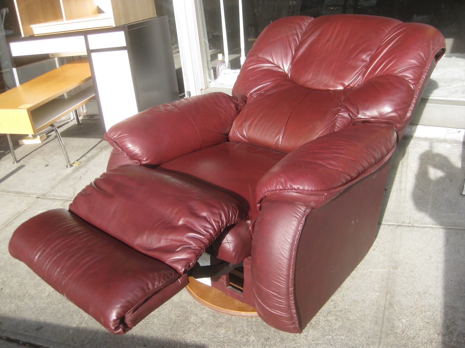 leather recliners lazy boy
