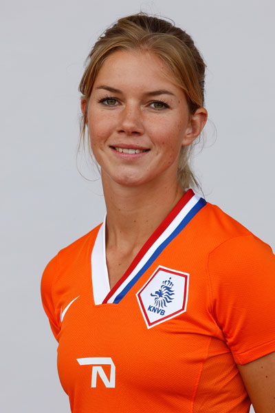 Female Football Players Gallery Photos Female Football Player Anouk Hoogendijk Dutch