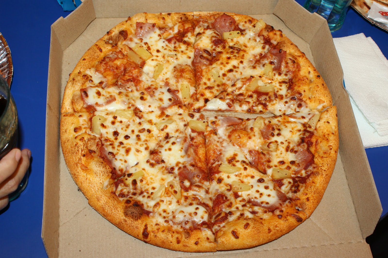 Cravings for Sweets, Makes my Morning Complete... " Domino Pizza Grand