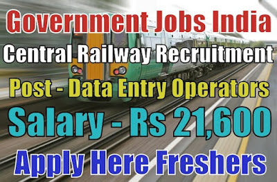 Central Railway Recruitment 2019