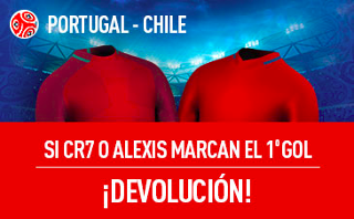 sportium promocion Portugal vs Chile 28 junio sportium promocion Portugal vs Chile 28 junio