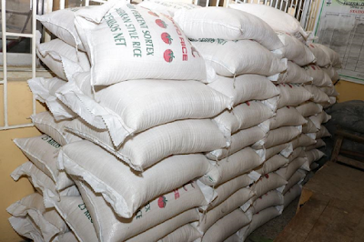 1a7 Photos: Nigeria Customs intercepts over 100 bags of plastic rice