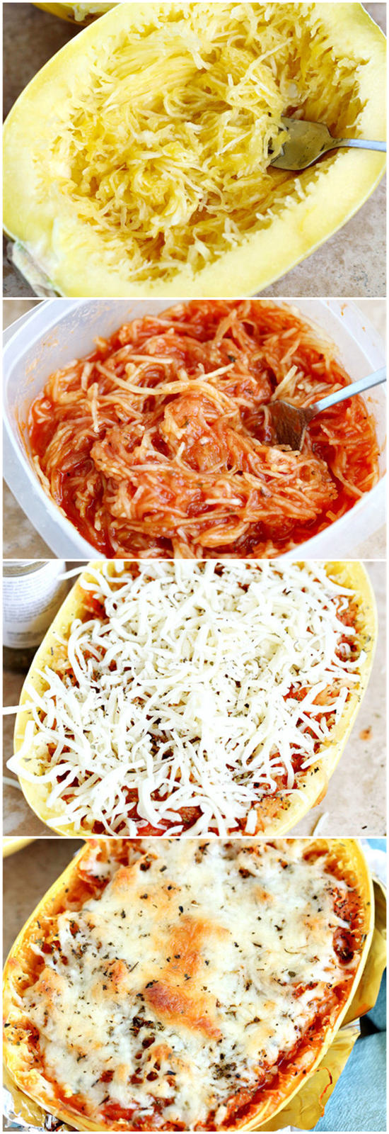 3-Ingredient Twice-Baked Spaghetti Squash Recipe