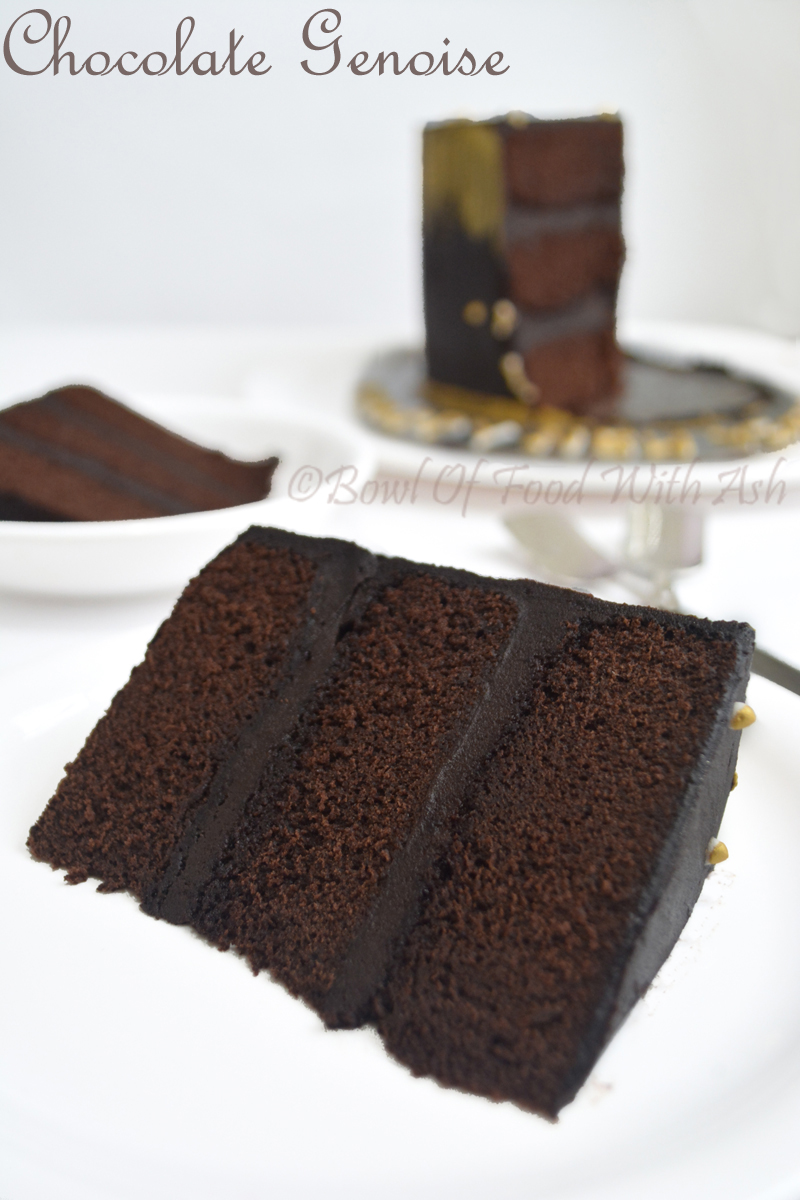 Chocolate Genoise Recipe | How to Make Simple Chocolate Genoise Chocolate Genoise Recipe | How to Make Simple Chocolate Genoise