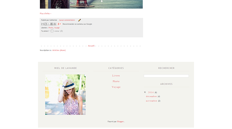 Modifier la largeur du pied de page à 100% de la page sur Blogger . Lady Bird Red || http://ladybirdr.blogspot.fr/ Modifier la largeur du pied de page à 100% de la page sur Blogger