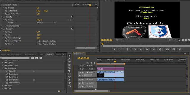 Cara Membuat Credit Titles di Adobe Premiere Pro /CC Cara Membuat Credit Titles di Adobe Premiere Pro /CC