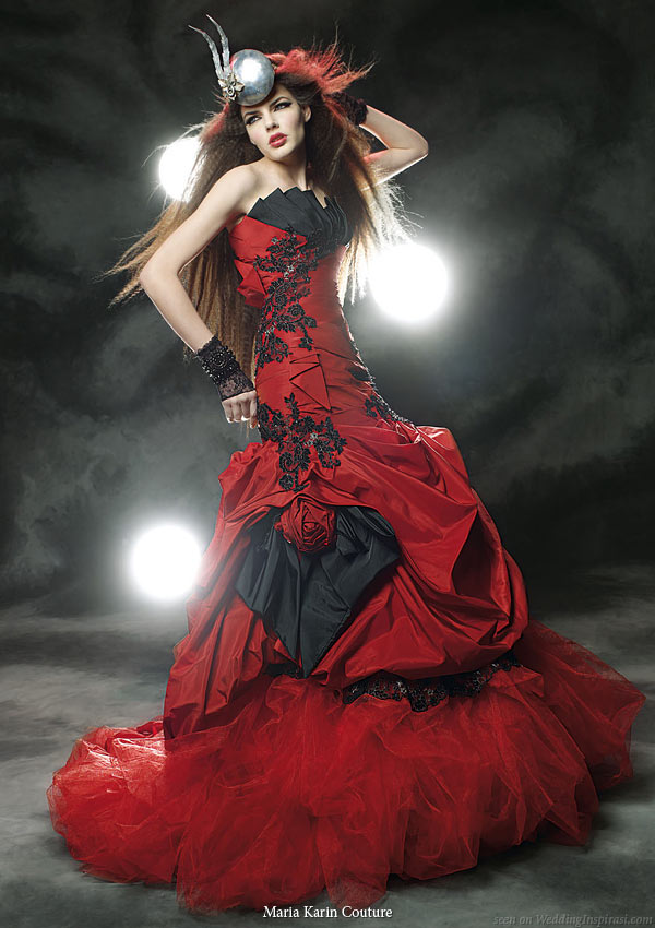 Amazing Style 45+ Wedding Dress Black Red