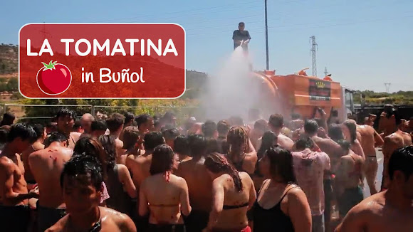 la tomatina shower after the festival