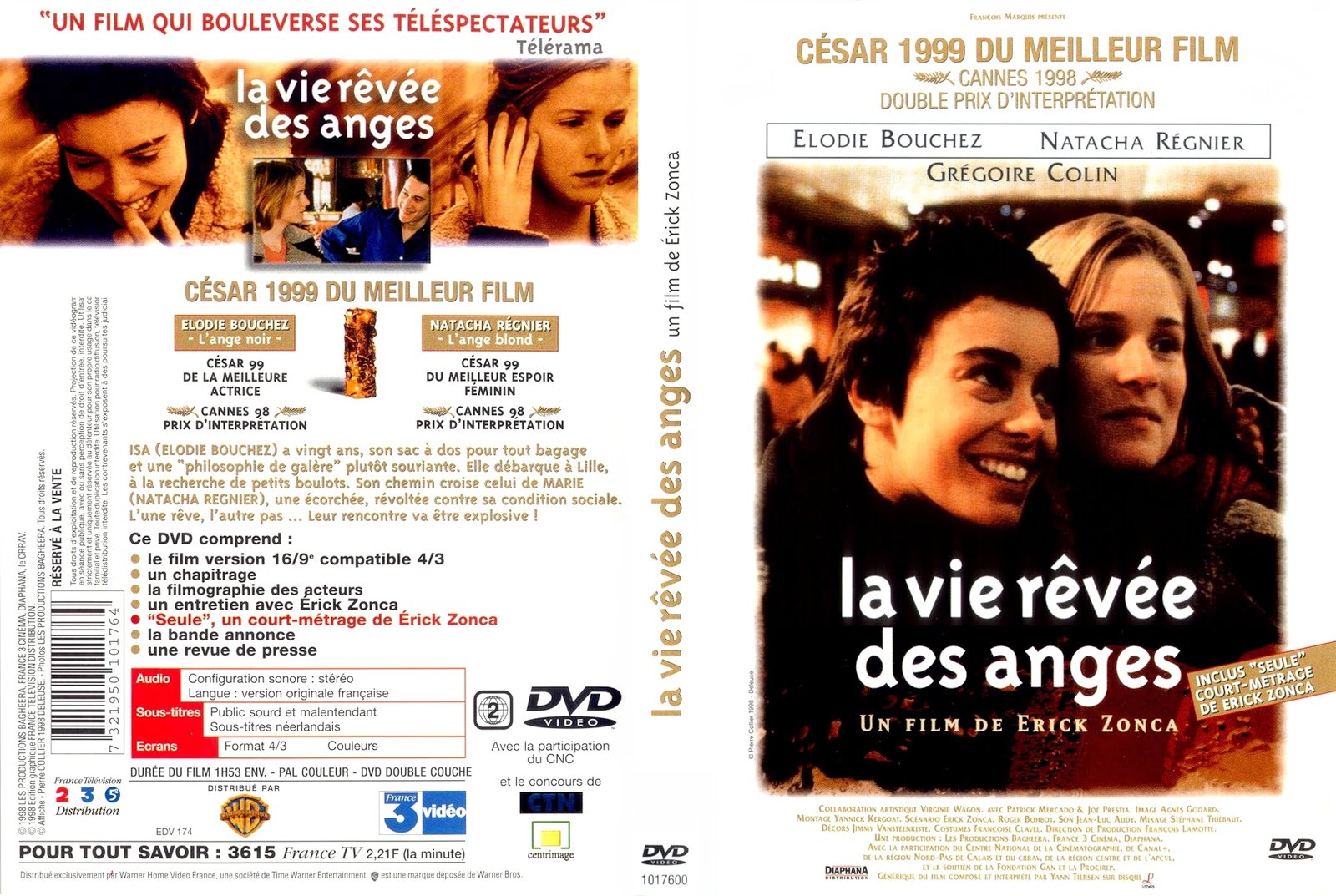 NOSTALJİ FİLM SEVENLER Meleklerin Düş Yaşamı The Dreamlife Of Angels La vie rêvée des anges