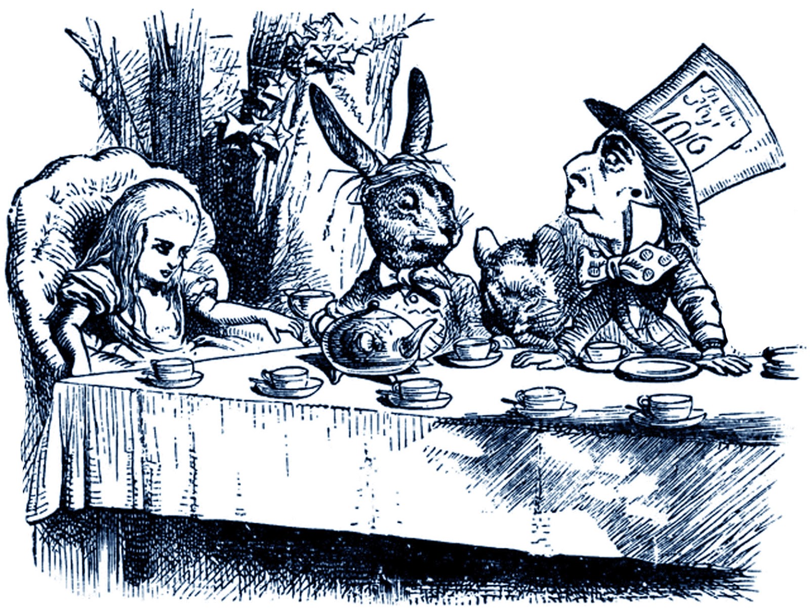 free clipart images of alice in wonderland - photo #43
