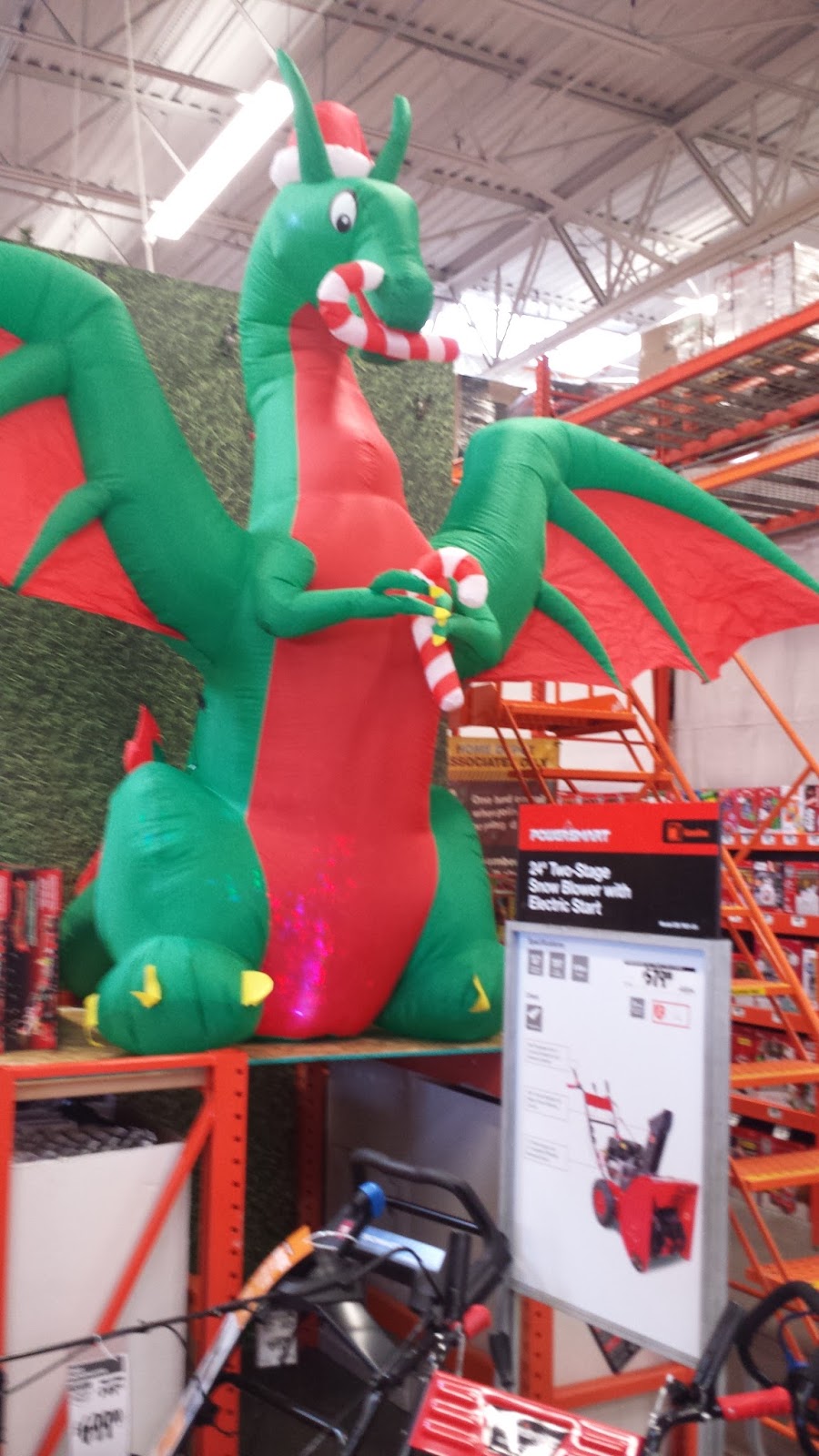 Riding On The Christmas Dragon