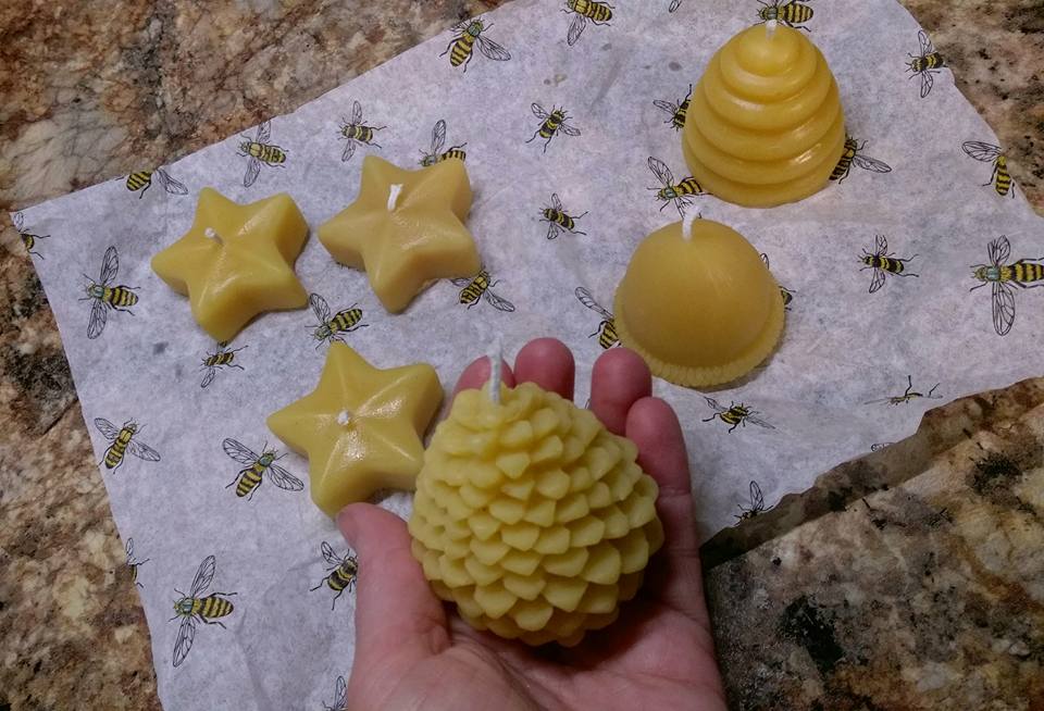 Not Just Another Southern Gal Beeswax Candles from Michigan
