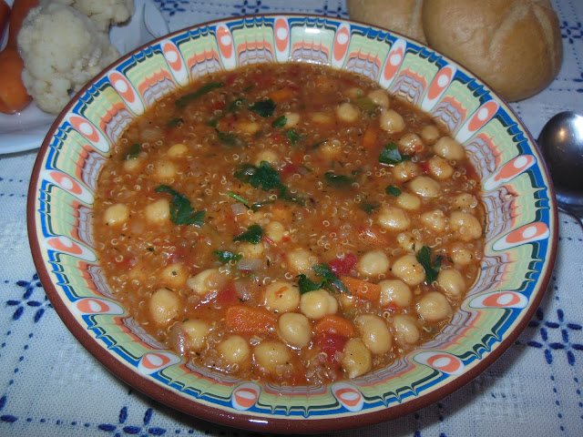 Яхния от нахут и киноа