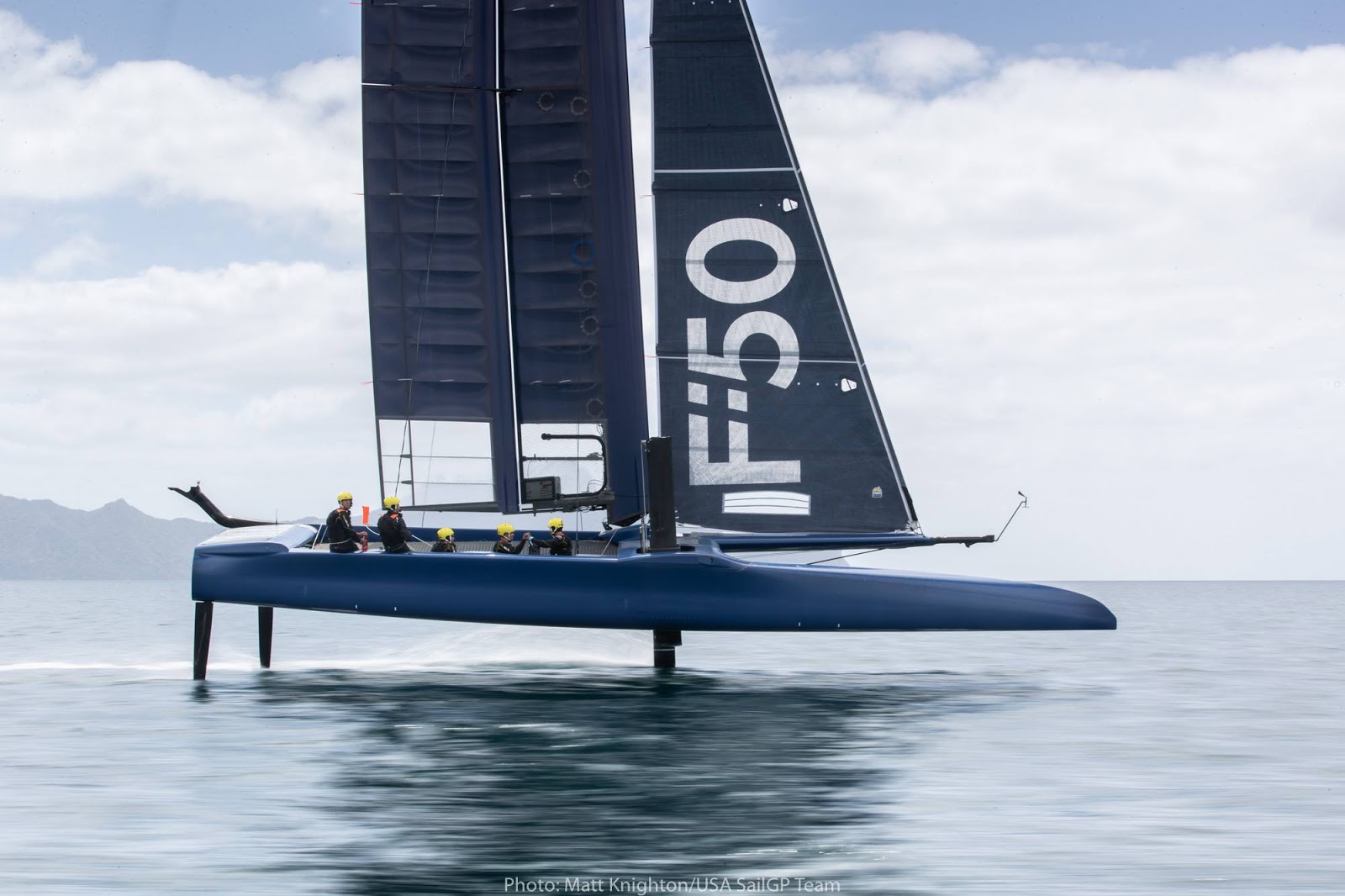 Sail GP USA Team F50 Training in New Zealand Catamaran Racing, News