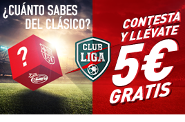 sportium si eres experto el clasico llevate 5 euros gratis sportium si eres experto el clasico llevate 5 euros gratis