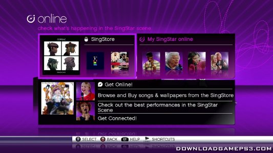 browse singstar songs