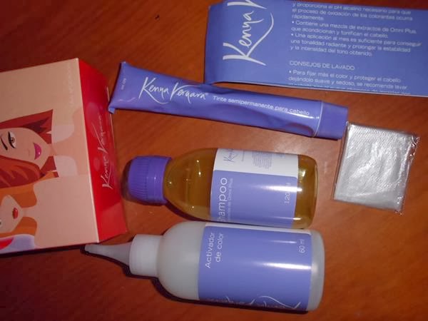 tinte semipermanente champu