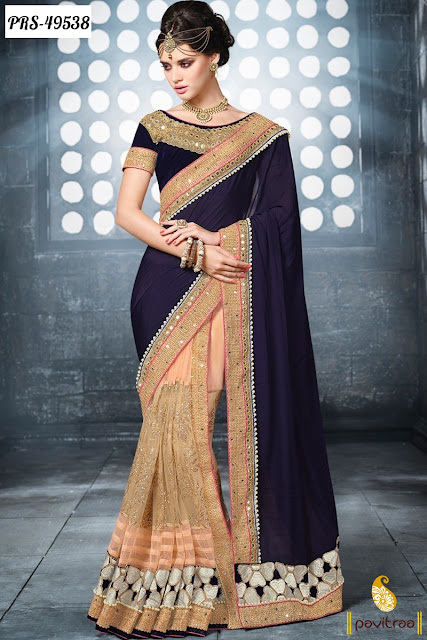 party wear saree online with price