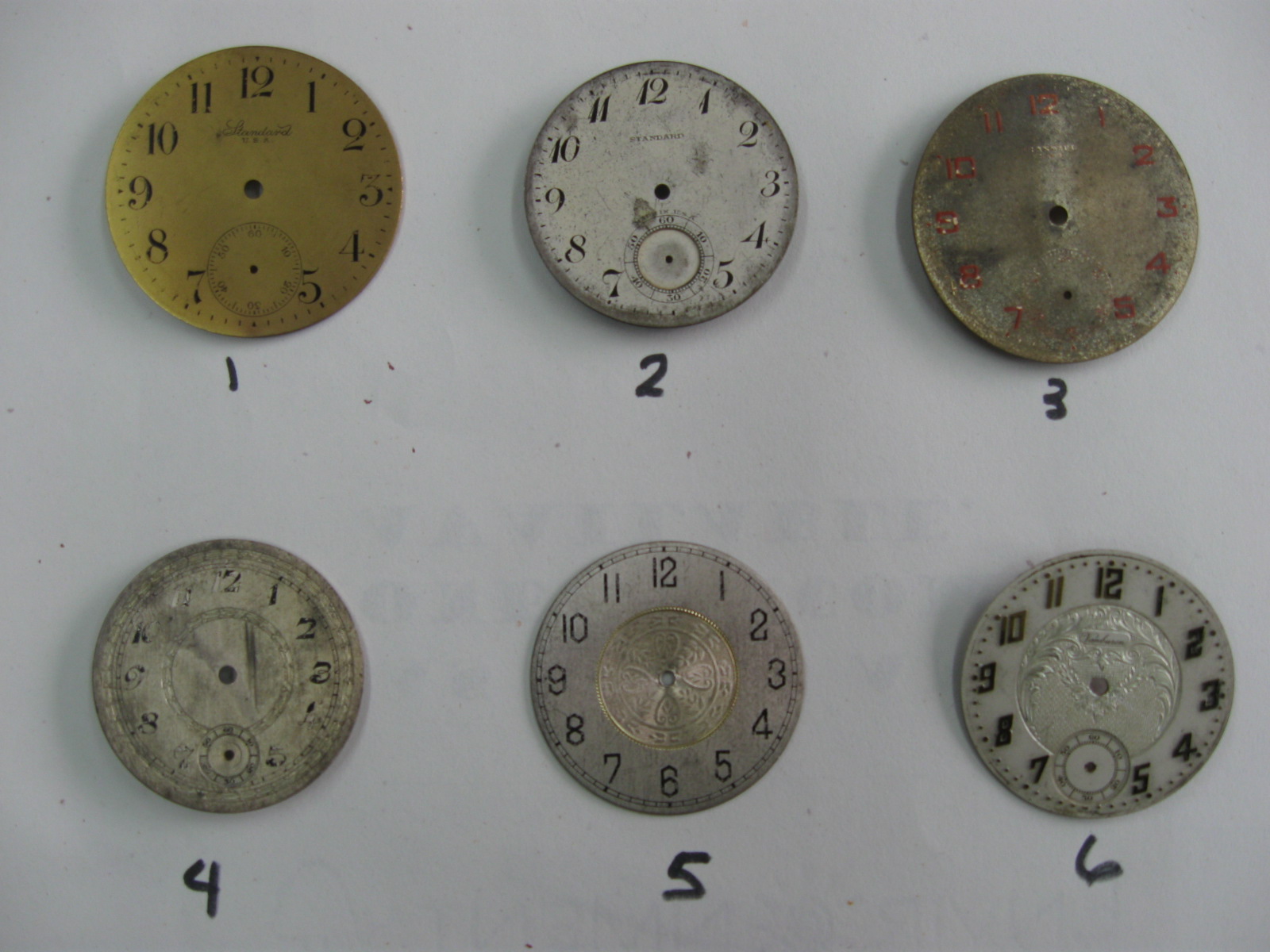 Treasures from the Heart Store Pocket Watch Faces