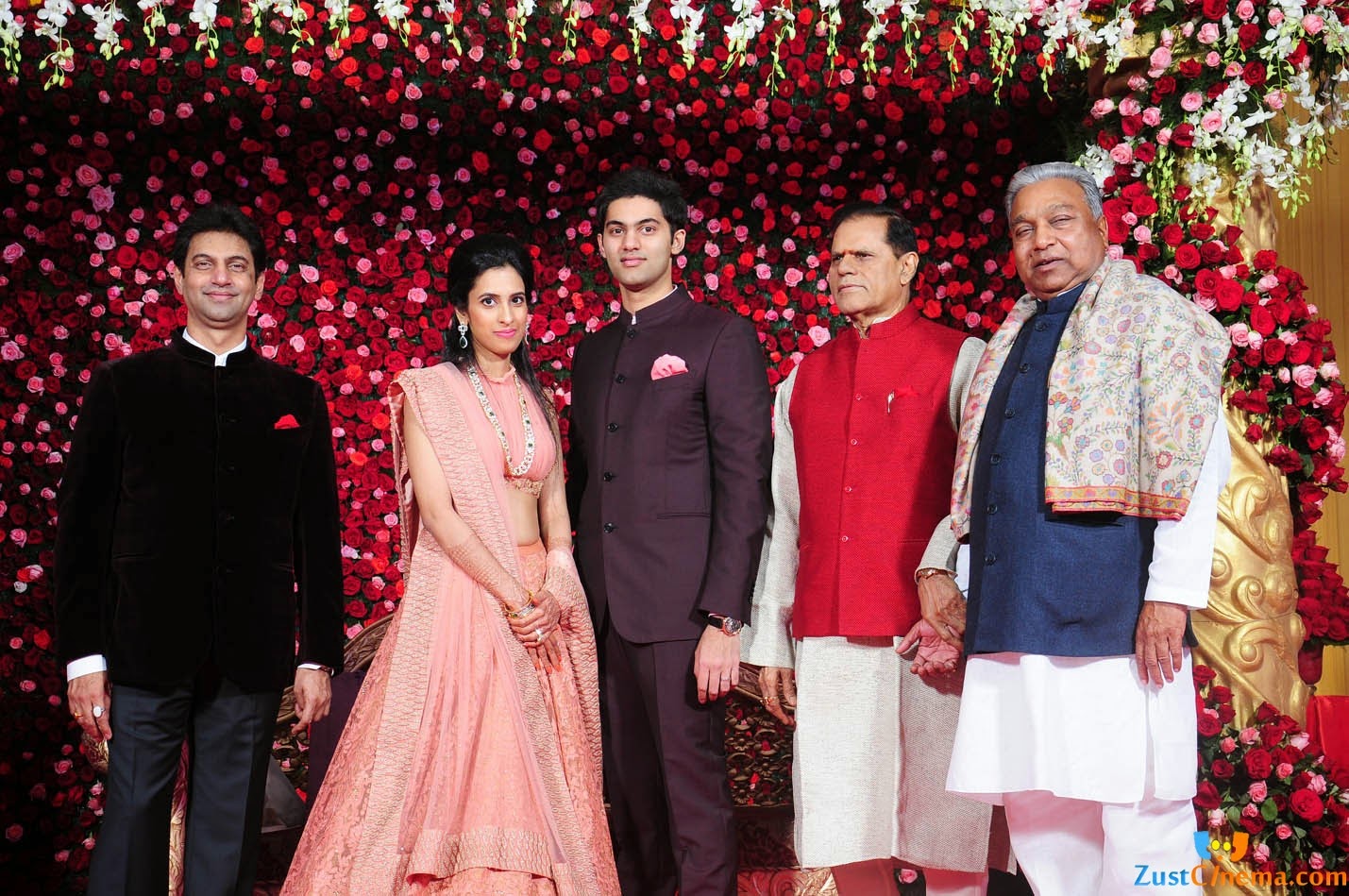 T Subbarami Reddy's Grandson Wedding Reception in Delhi Photos