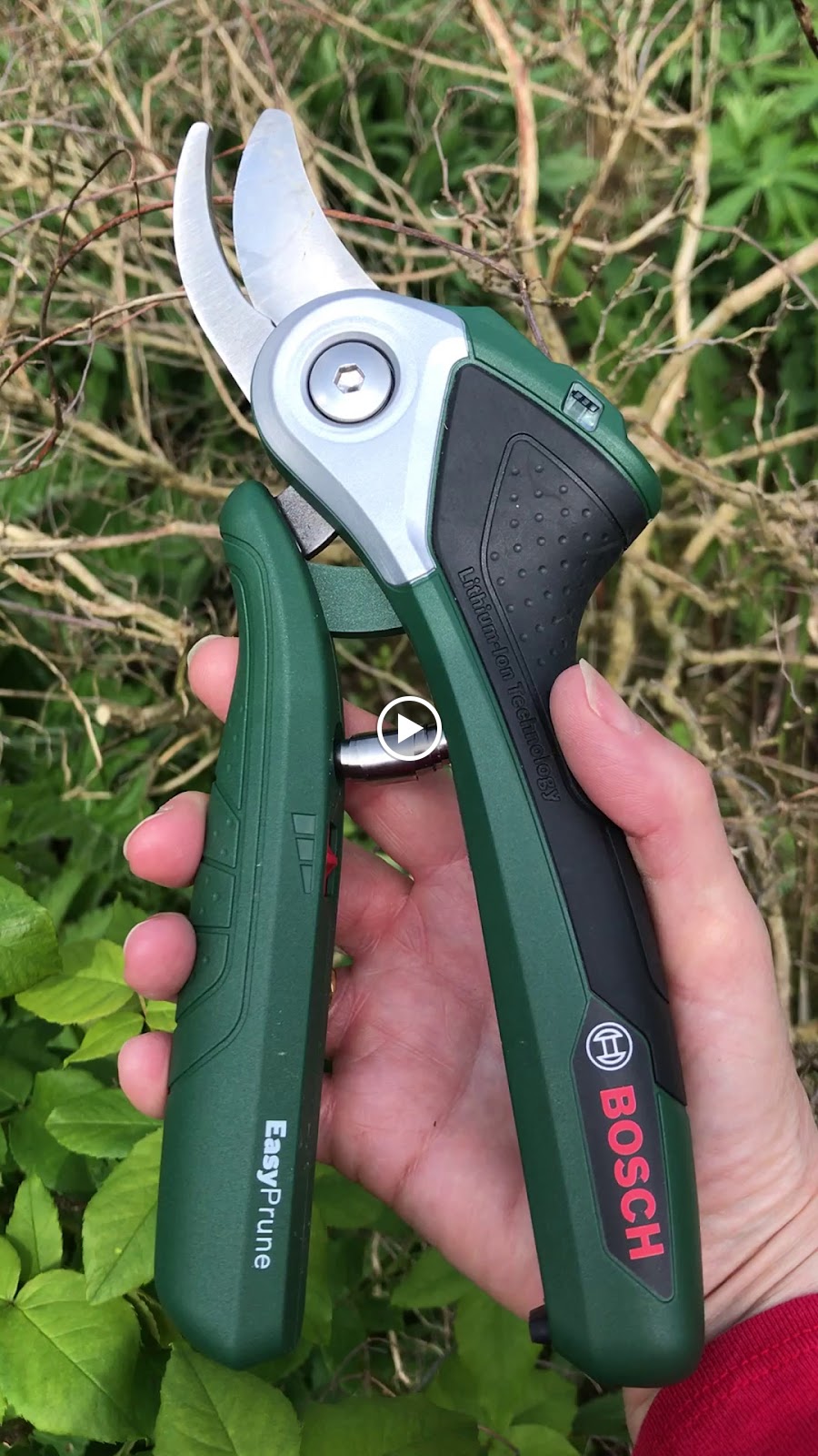 Product Review Bosch Cordless Secateur Easy Prune