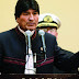 Evo Morales llama a México a mirar al sur