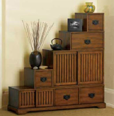 design inspired: Kaidan Tansu. Simplicity of From - Utility in Function