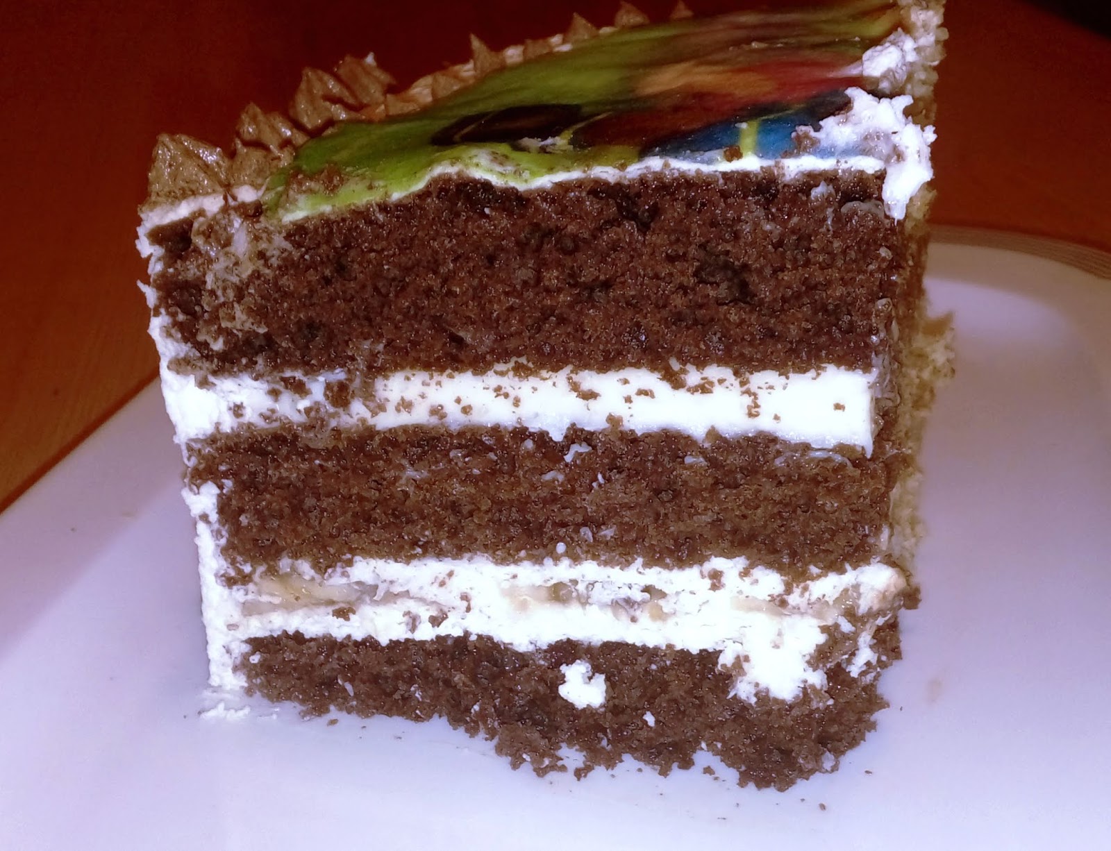 Coconut & Banana pudding filling for cake