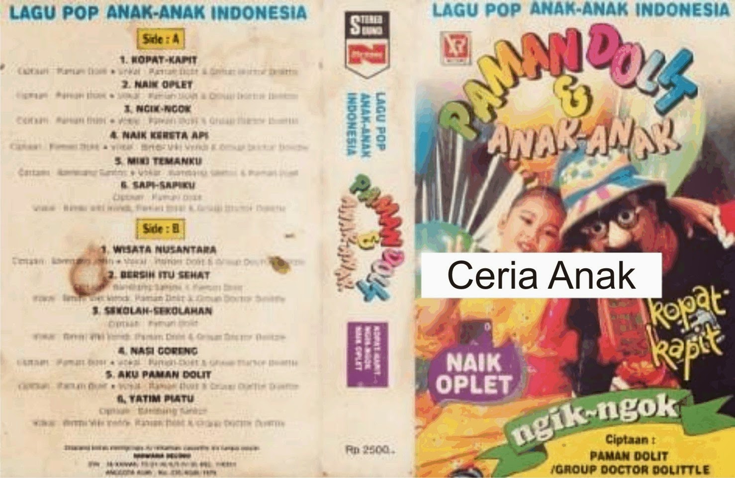 Anak Indonesia Ceria: Paman Dolit
