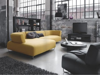 Sala con mucho estilo Sala con mucho estilo y colores obscuros