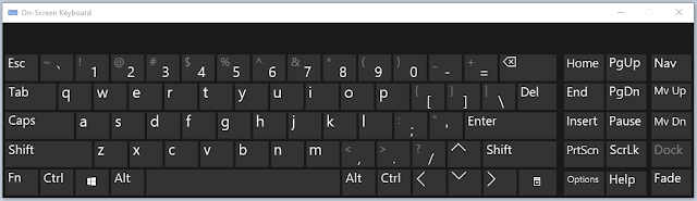 Manfaat On Screen Keyboard di Windows 10