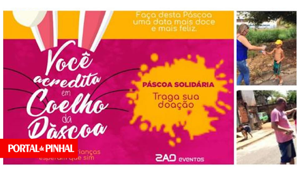 Amigos reúnem doações para 'Páscoa Solidária' em Espírito Santo do Pinhal Amigos reúnem doações para 'Páscoa Solidária' em Espírito Santo do Pinhal