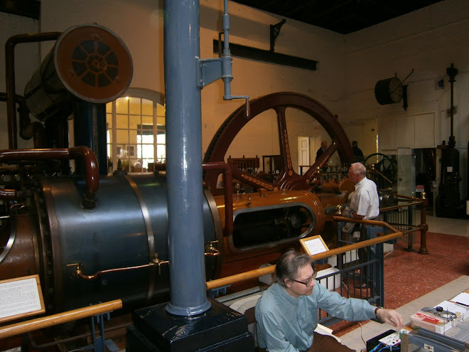 Kew is an old pumping station, here is an example of the machinery.