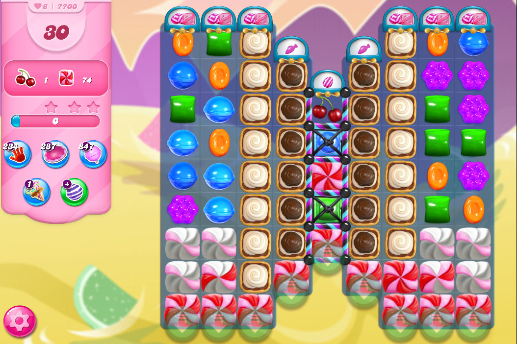 Candy Crush Saga level 7700 Candy Crush Saga level 7700
