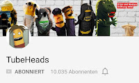 YouTube Kanal TubeHeads erreicht 10000 Abonnenten Durch den Erfolg bei RTL steigt unsere Abonnentenzahl rapide!