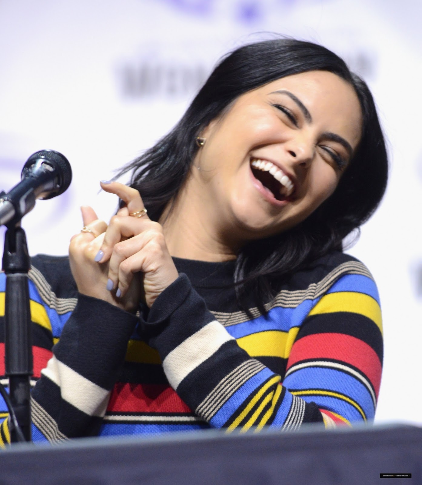 Camila Mendes // 'Riverdale' press room at WonderCon in Anaheim - March