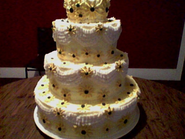 Food Talk Daily Black Eyed Susan Wedding Cake Black Eyed Susan Wedding Cake