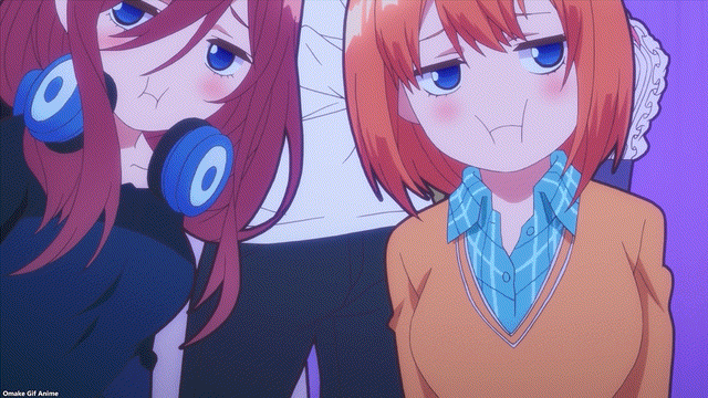 Scary The Quintessential Quintuplets GIF - Scary The