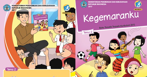 Buku Kurikulum 2013 SD/MI Kelas 1 Tema 2 Edisi Revisi 2017