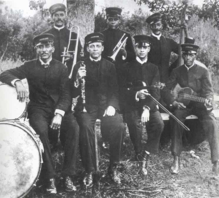 Jazz books e.g. 'Tuba Skinny and Shaye Cohn' by Pops Coffee are