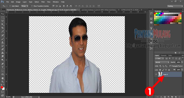 2 Cara Menghilangkan Background Foto di Photoshop 2 Cara Menghilangkan Background Foto di Photoshop