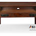 Meja Kantor Minimalis Kayu Solid