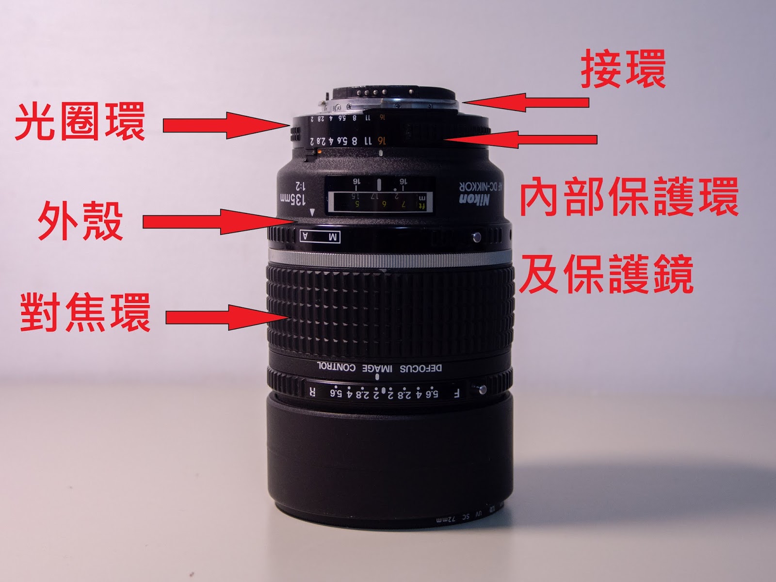 Nikon 135mm F2 Dc 修理 Nikon 135mm F2 Dc Repair