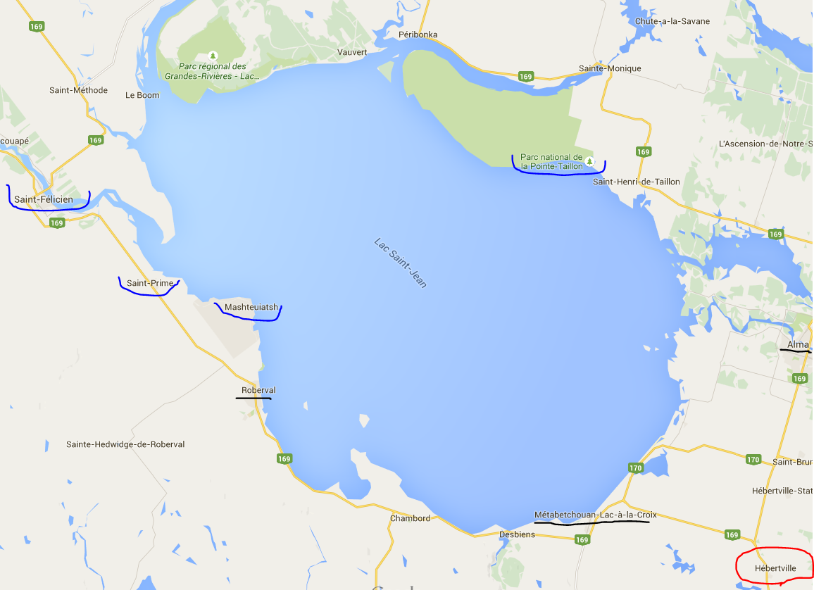 Nouvelles de Montreal Vacances au Lac St Jean