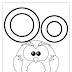 Letter S Coloring Sheets Printables : Bubble letter coloring pages & numbers.