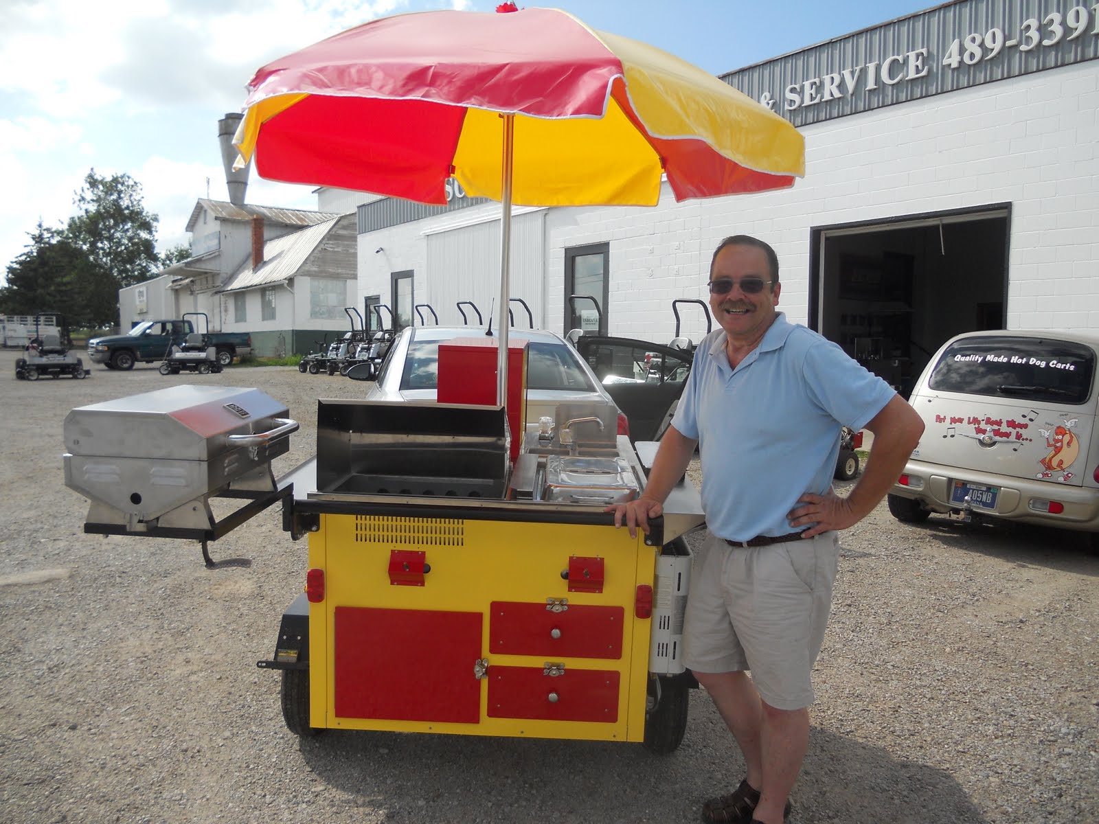 The American Hot Dog Cart World New Hot Dogger in Ohio