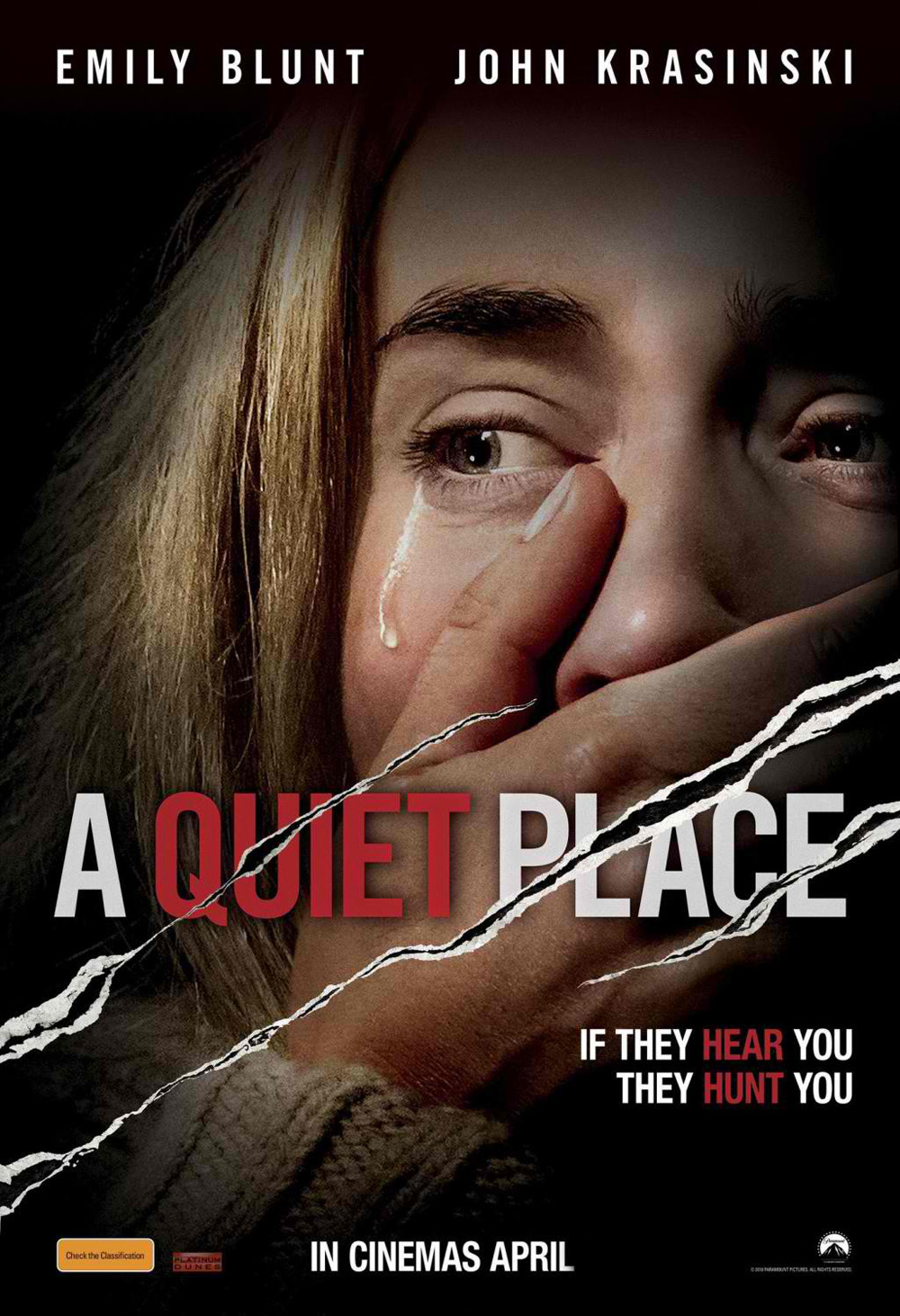 WATCH Silence is Key to Survive in A QUIET PLACE Teaser Spots